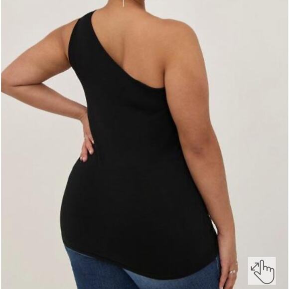 NEW Torrid One Shoulder Cutout Top Size 4X - Picture 2 of 10